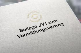 Beilage Vermittlungsvertrag