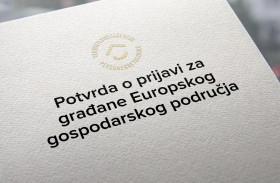 Potvrda o prijavi za građane Europskog gospodarskog područja