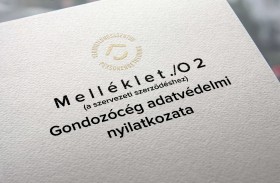 Gondozócég adatvédelmi nyilatkozata