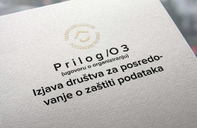 Izjava društva za posredovanje o zaštiti podataka