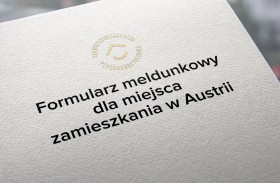 Formularz meldunkowy dla miejsca zamieszkania w Austrii