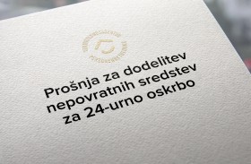 Prošnja za dodelitev nepovratnih sredstev za 24-urno oskrbo