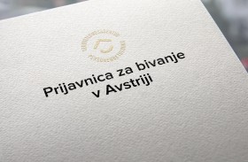 Prijavnica za bivanje v Avstriji