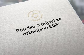 Potrdilo o prijavi za državljane EGP
